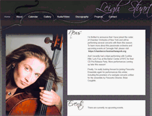 Tablet Screenshot of leighstuart.com